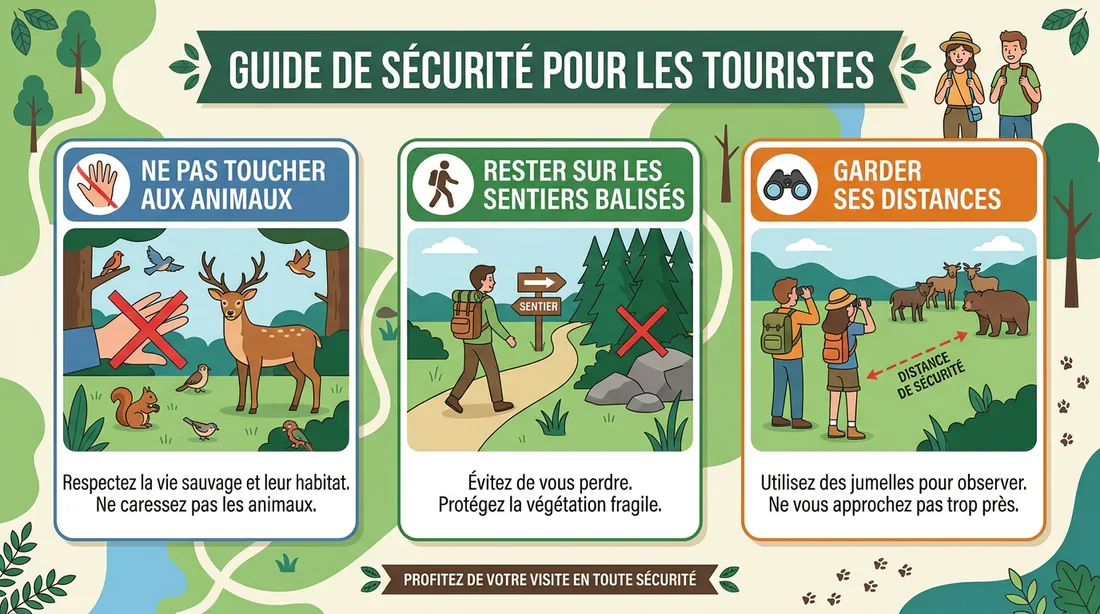 Guide de bonnes pratiques pour les randonnées à Madagascar Règles de sécurité illustrées pour les touristes à Madagascar