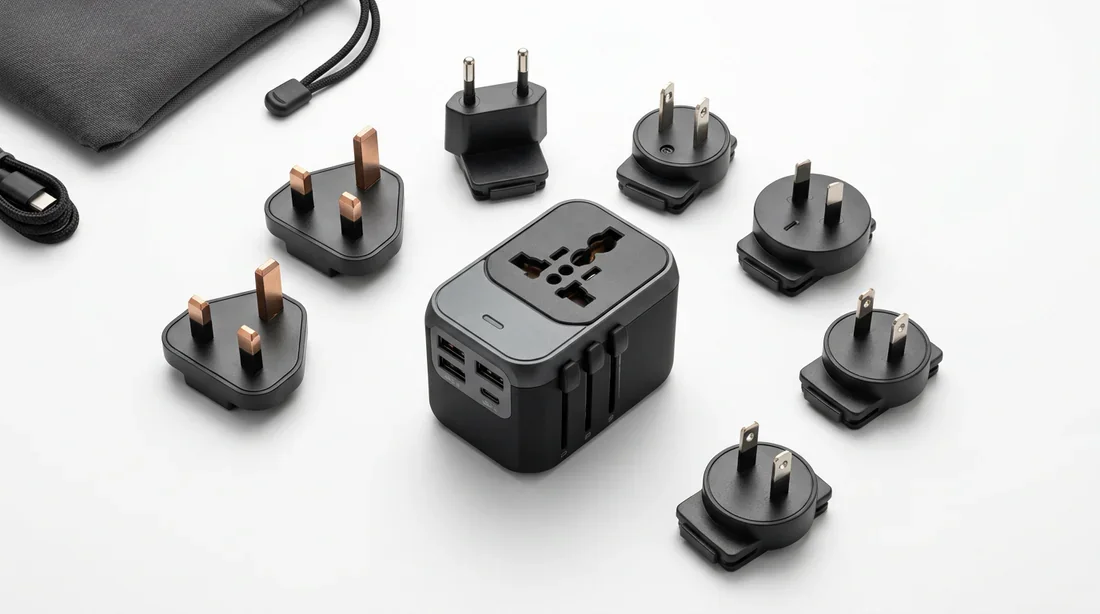 Kit d'adaptateur de prise universel pour voyage