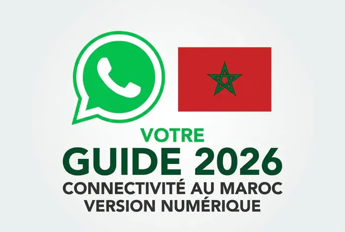 Téléphoner au Maroc avec WhatsApp : Le guide ultime - 3 Astuces pour éviter les factures salées - Comment appeler au Maroc avec WhatsApp sans frais ? Guide 2026 WhatsApp au Maroc infographie