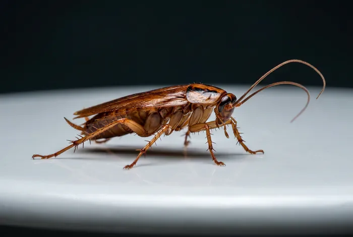 Cafards Guadeloupe : Comment les éliminer - 3 Étapes pour éradiquer les cafards - Marre des cafards en Guadeloupe ? La solution Image miniature montrant une blatte en gros plan