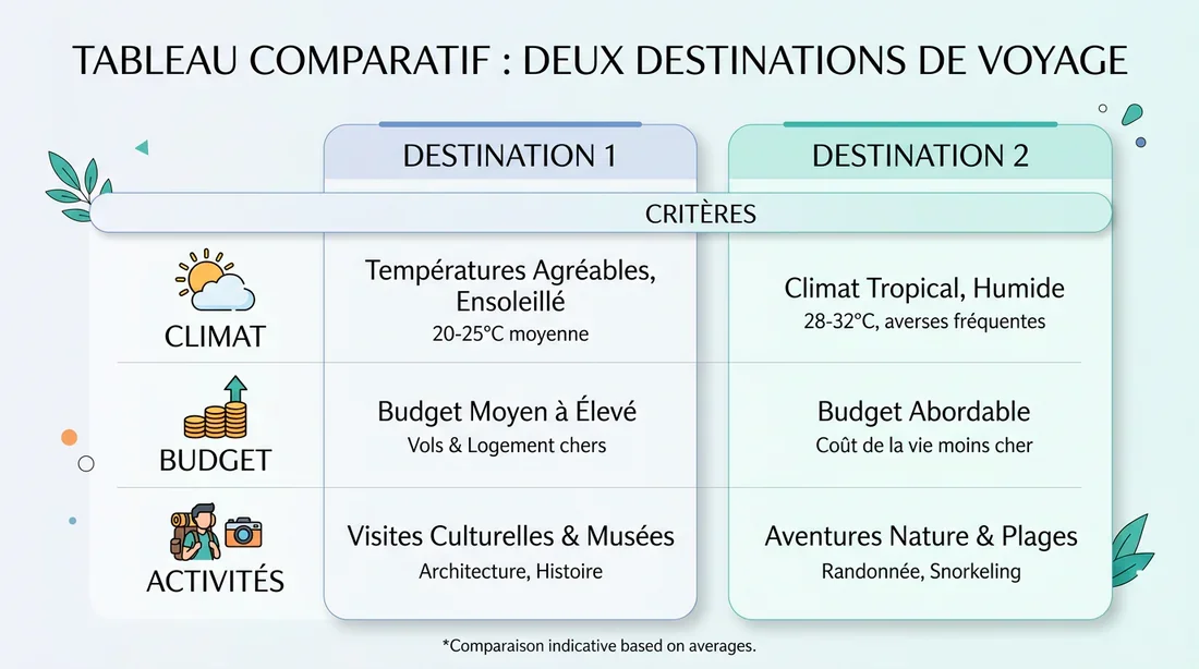Comparatif pratique Écosse et Irlande Tableau comparatif Écosse vs Irlande pour préparer son voyage
