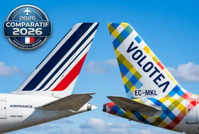 Vignette comparative Corsair vs Air Caraibes 2026