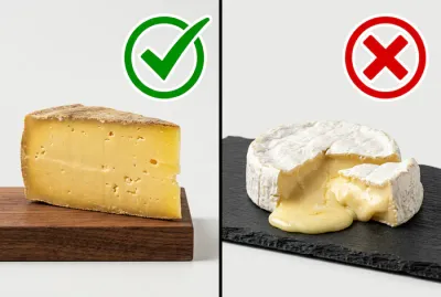 Comparaison entre fromage à pâte dure et fromage coulant pour le voyage