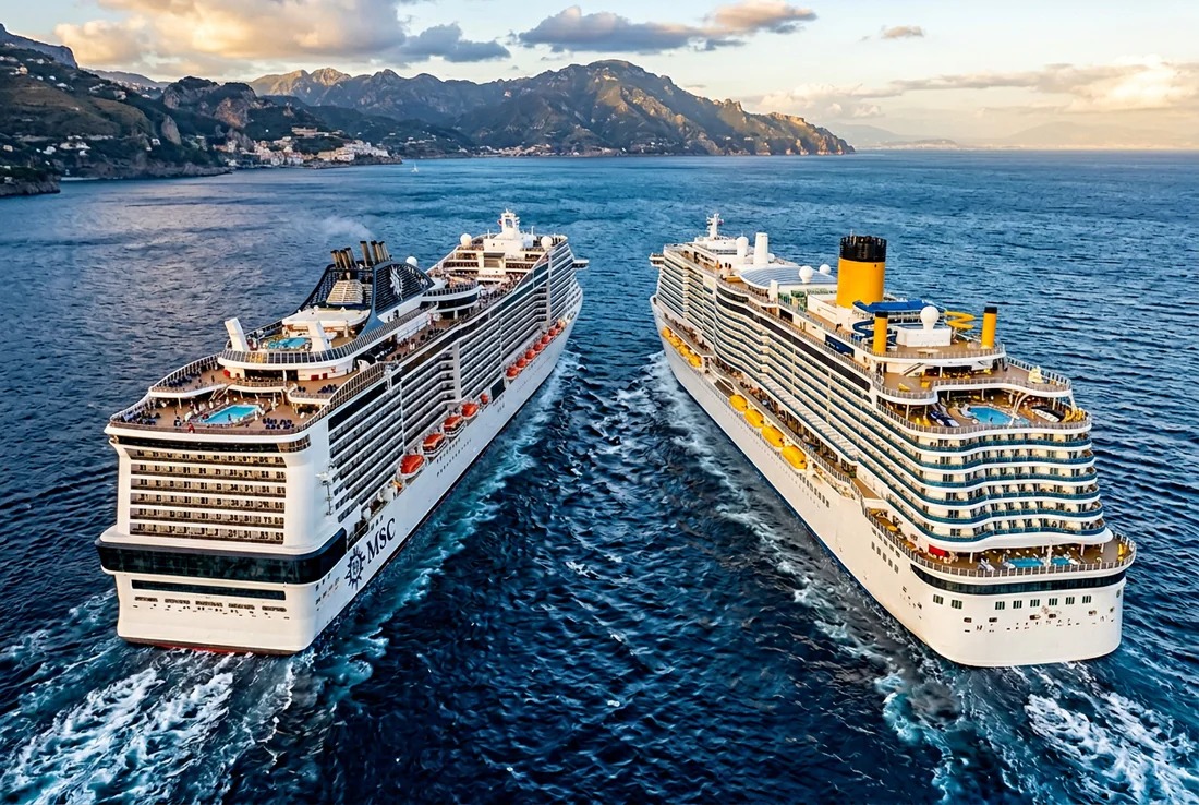 Infrastructures de loisirs et parcs aquatiques sur les ponts supérieurs.