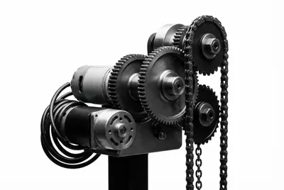 Composant mécanique de levage pour camping-car.